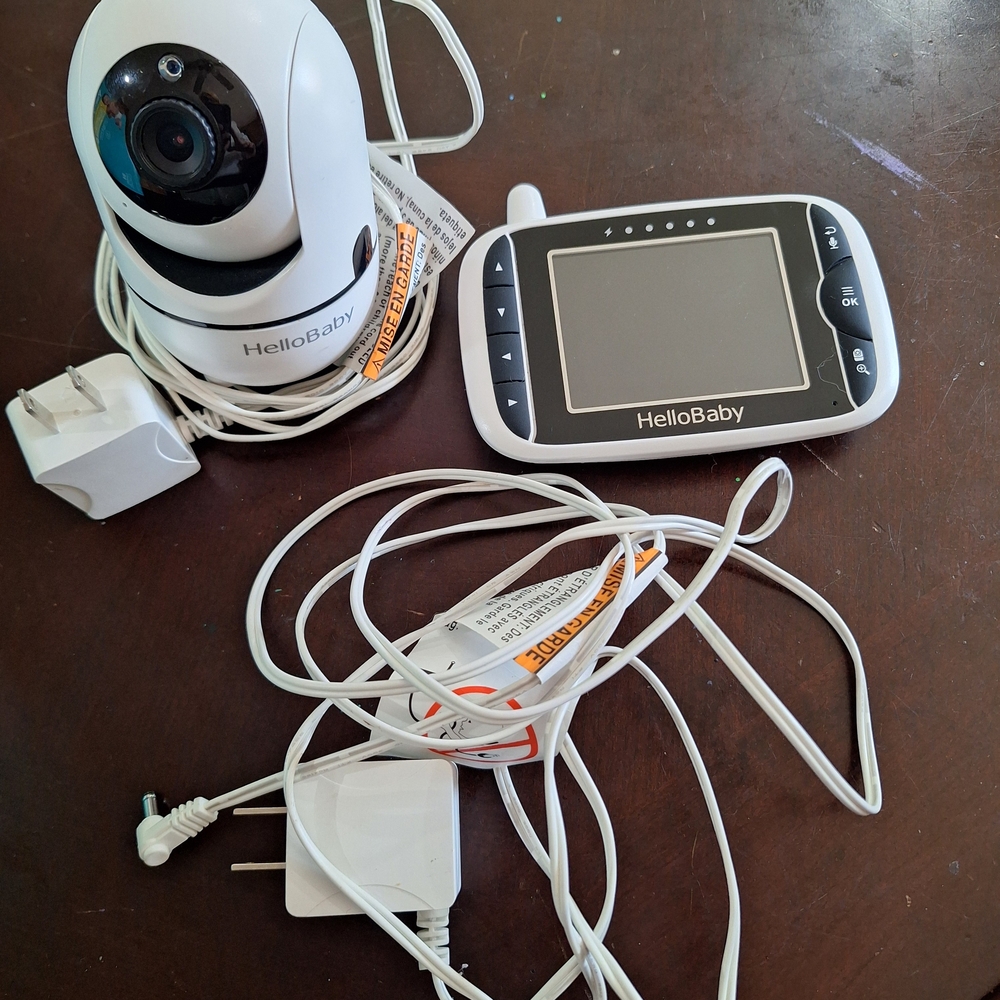 Video Baby Monitor - White